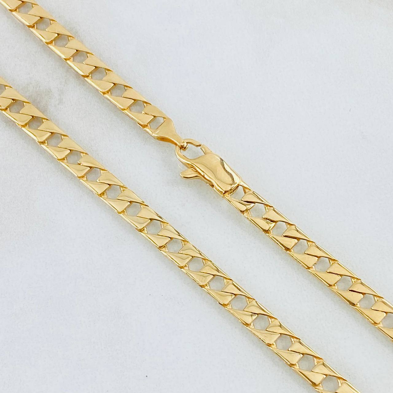 Cadena Panzer 24.9gr / 60cm / Oro Amarillo +1 18K *