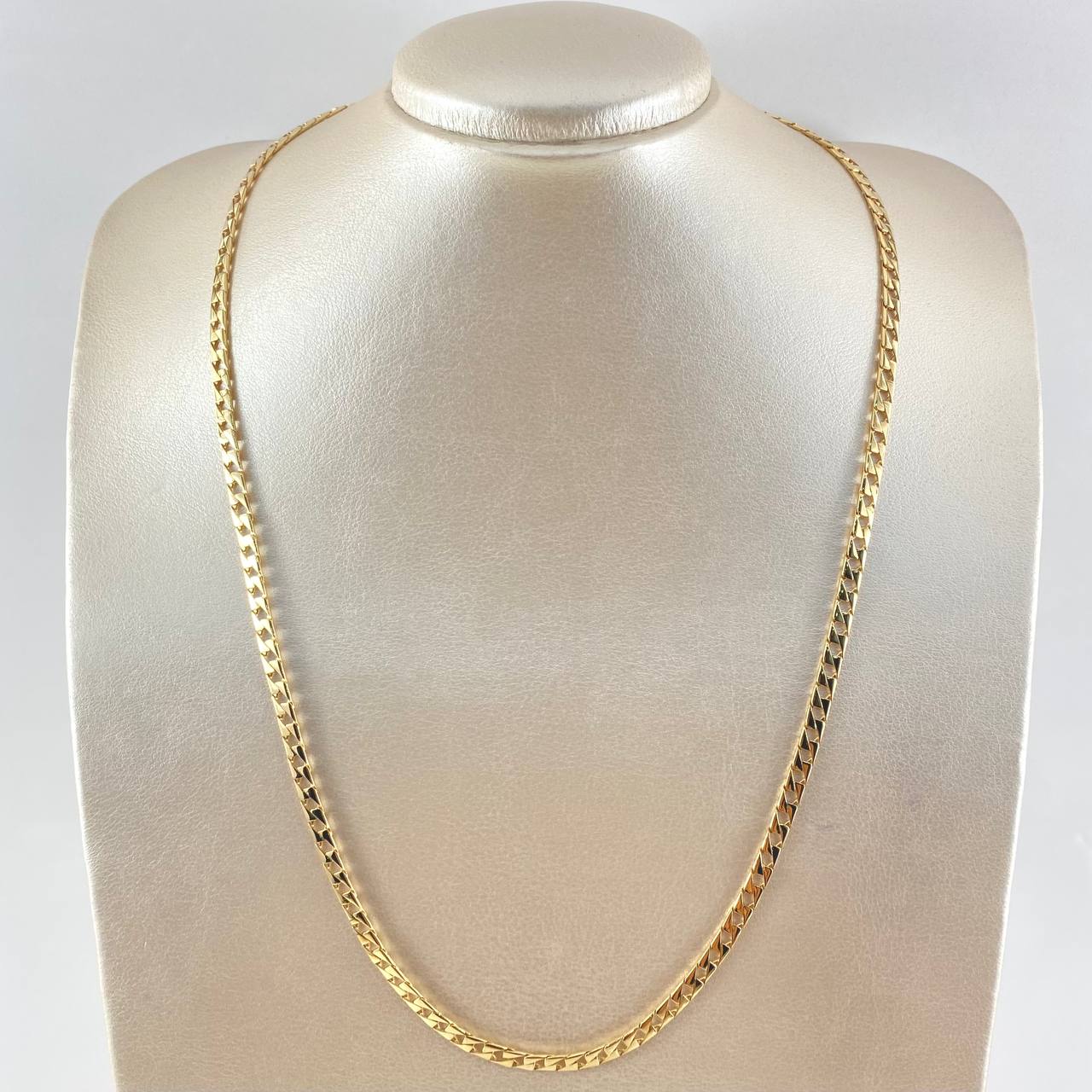 Cadena Panzer 24.9gr / 60cm / Oro Amarillo +1 18K *
