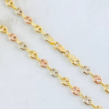 Cadena GC 4.6gr / 40cm / Tres Oros 18K