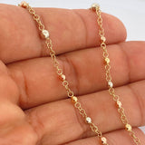 Rosario Virgen Milagrosa 6.4gr / 60cm / Tres Oros 18K &