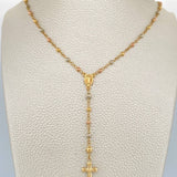 Rosario Virgen Milagrosa 6.4gr / 60cm / Tres Oros 18K &