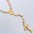 Rosario Virgen Milagrosa 12.6gr / 60cm / Tres Oros 18K &