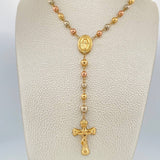 Rosario Virgen Milagrosa 12.6gr / 60cm / Tres Oros 18K &