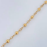 Rosario Virgen Milagrosa 6.4gr / 53.3cm / Oro Amarillo 18K &