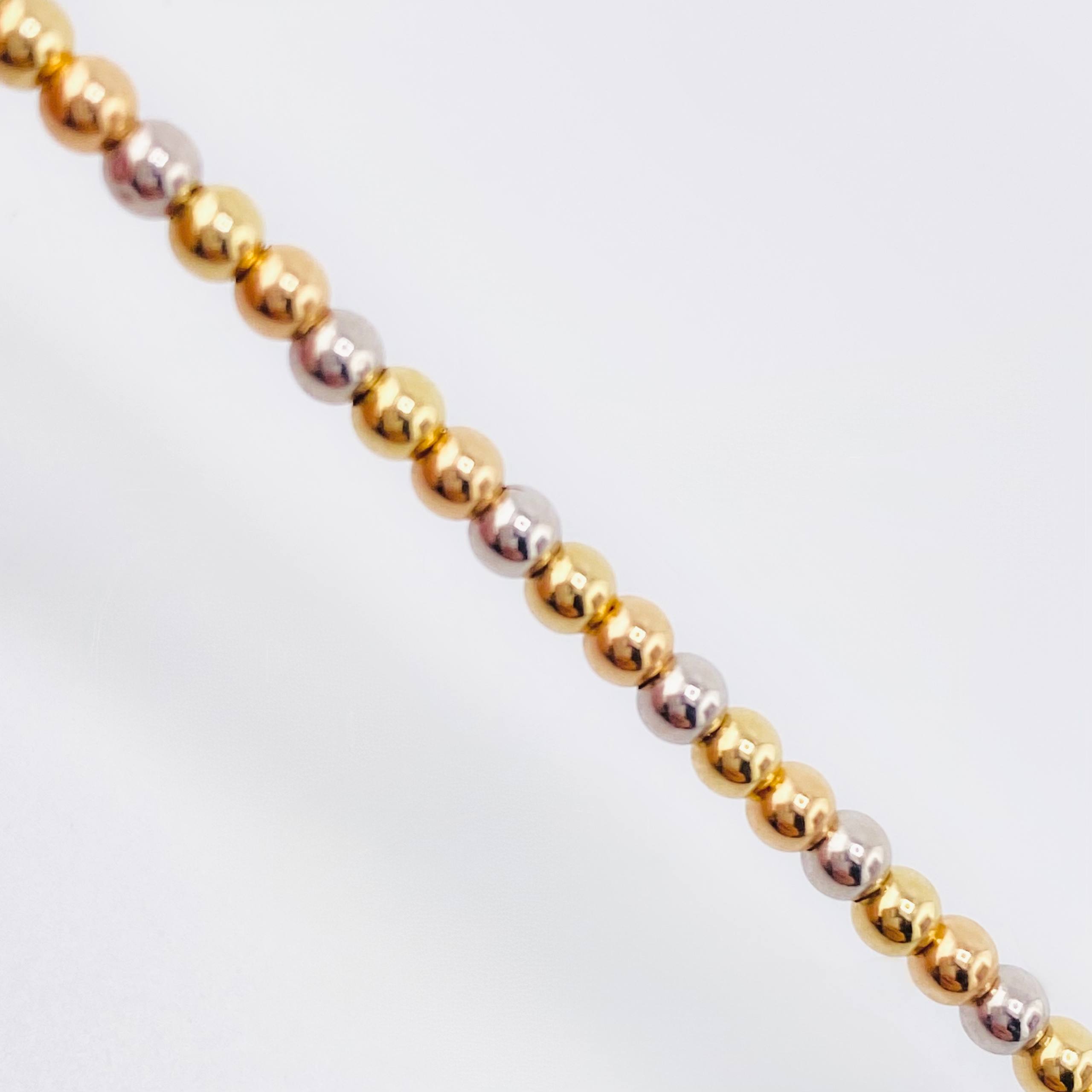 Cadena Gargantilla Militar Lisa 2.75gr / 45cm / 3mm Tres Oros +3 18K ©