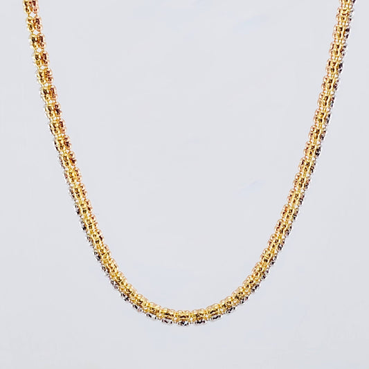 Cadena Ice 18gr / 60cm / 2.6mm Tres Oros +4 18K ©