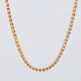 Cadena Ice 18.18gr / 60cm / 2.6mm Tres Oros +4 18K