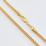 Cadena Ice 18.18gr / 60cm / 2.6mm Tres Oros +4 18K