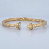 Pulso Entrelazado 12.3gr / 20.4cm / +4 Oro 18K $