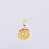 Dije Letra M 0.4 g / 1.6 cm Oro Amarillo 18K