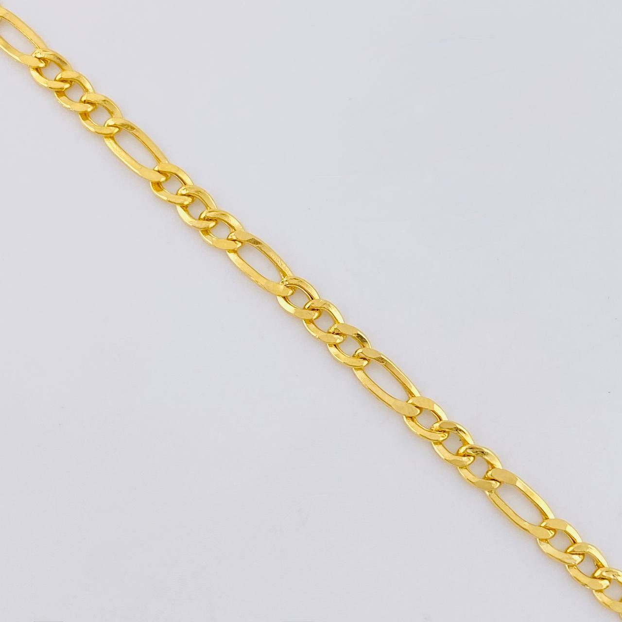 Pulso Figaro 2.15 g / 18.5 cm / 3.25 mm Oro Amarillo 18K