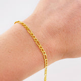 Pulso Figaro 2.15 g / 18.5 cm / 3.25 mm Oro Amarillo 18K