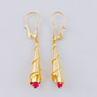Candongas Lagrima 1.7 g / 3.9 cm Oro Amarillo 18K