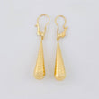 Candongas Lagrima 1 g / 4.4 cm Oro Amarillo 18K