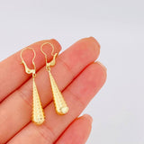 Candongas Lagrima 1 g / 4.4 cm Oro Amarillo 18K