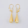 Candongas Lagrima 1 g / 3.4 cm Oro Amarillo 18K