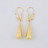 Candongas Lagrima 1 g / 3.4 cm Oro Amarillo 18K