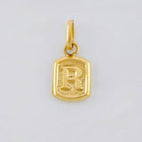 Dije Letra R 0.35g / 1.5cm Oro Amarillo 18K
