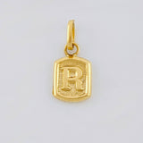 Dije Letra R 0.3g / 1.5cm Oro Amarillo 18K