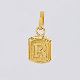 Dije Letra R 0.3g / 1.5cm Oro Amarillo 18K