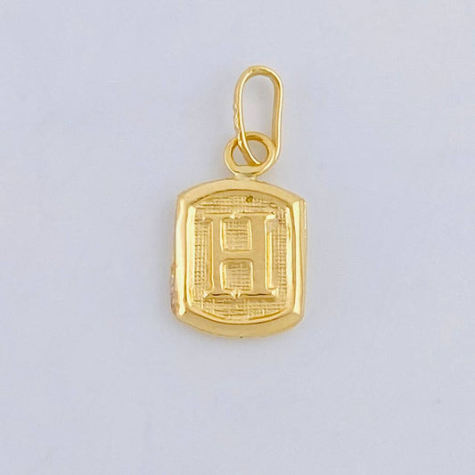 Dije Letra H 0.3 g / 1.4 cm Oro Amarillo 18K