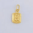 Dije Letra H 0.3 g / 1.4 cm Oro Amarillo 18K