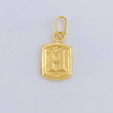 Dije Letra H 0.3 g / 1.4 cm Oro Amarillo 18K