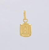 Dije Letra H 0.3 g / 1.4 cm Oro Amarillo 18K