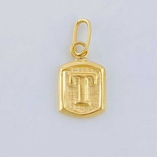 Dije Letra T 0.35 g / 1.4 cm Oro Amarillo 18K