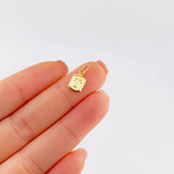 Dije Letra T 0.3 g / 1.4 cm Oro Amarillo 18K