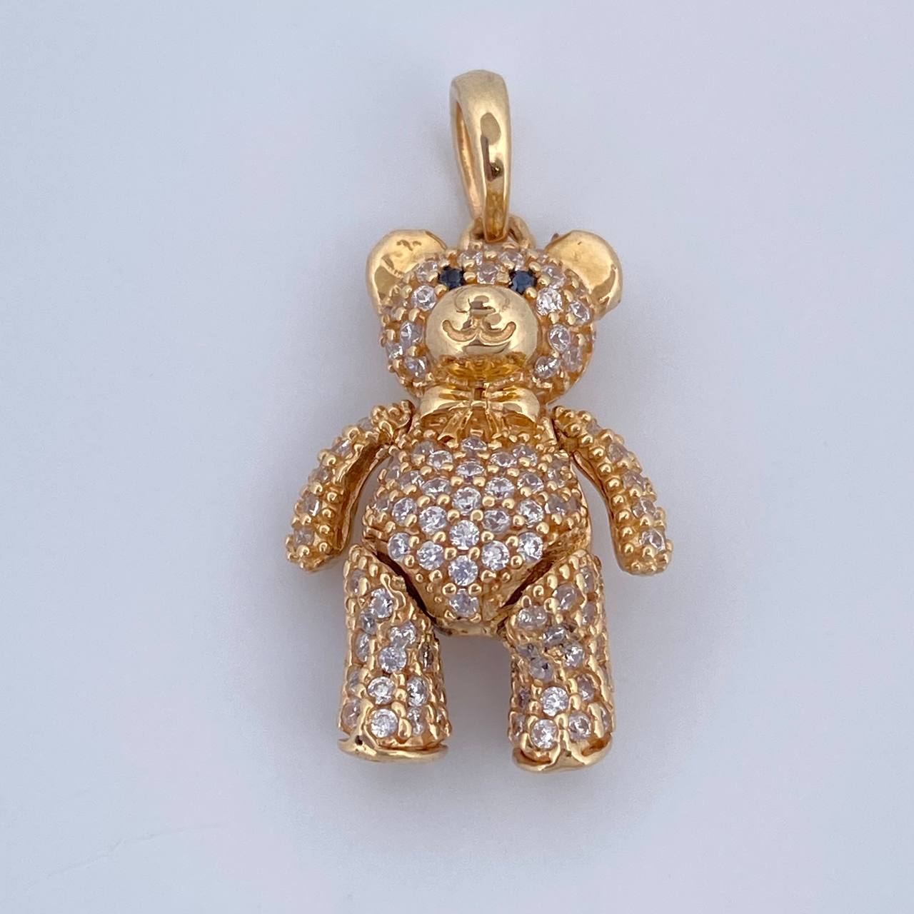 Dije Oso Articulado Corbatin 4.05gr / 2.5cm / Oro 18K $