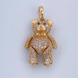 Dije Oso Articulado Corbatin 4.05gr / 2.5cm / Oro 18K $