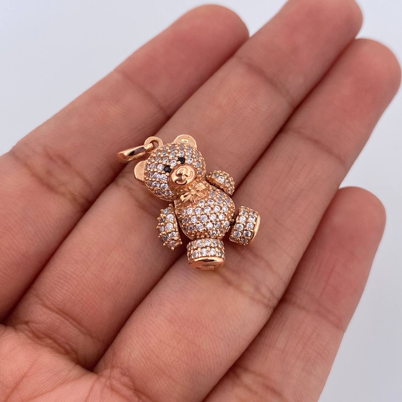 Dije Oso Articulado 4.4gr / 2.5cm / Oro 18K $