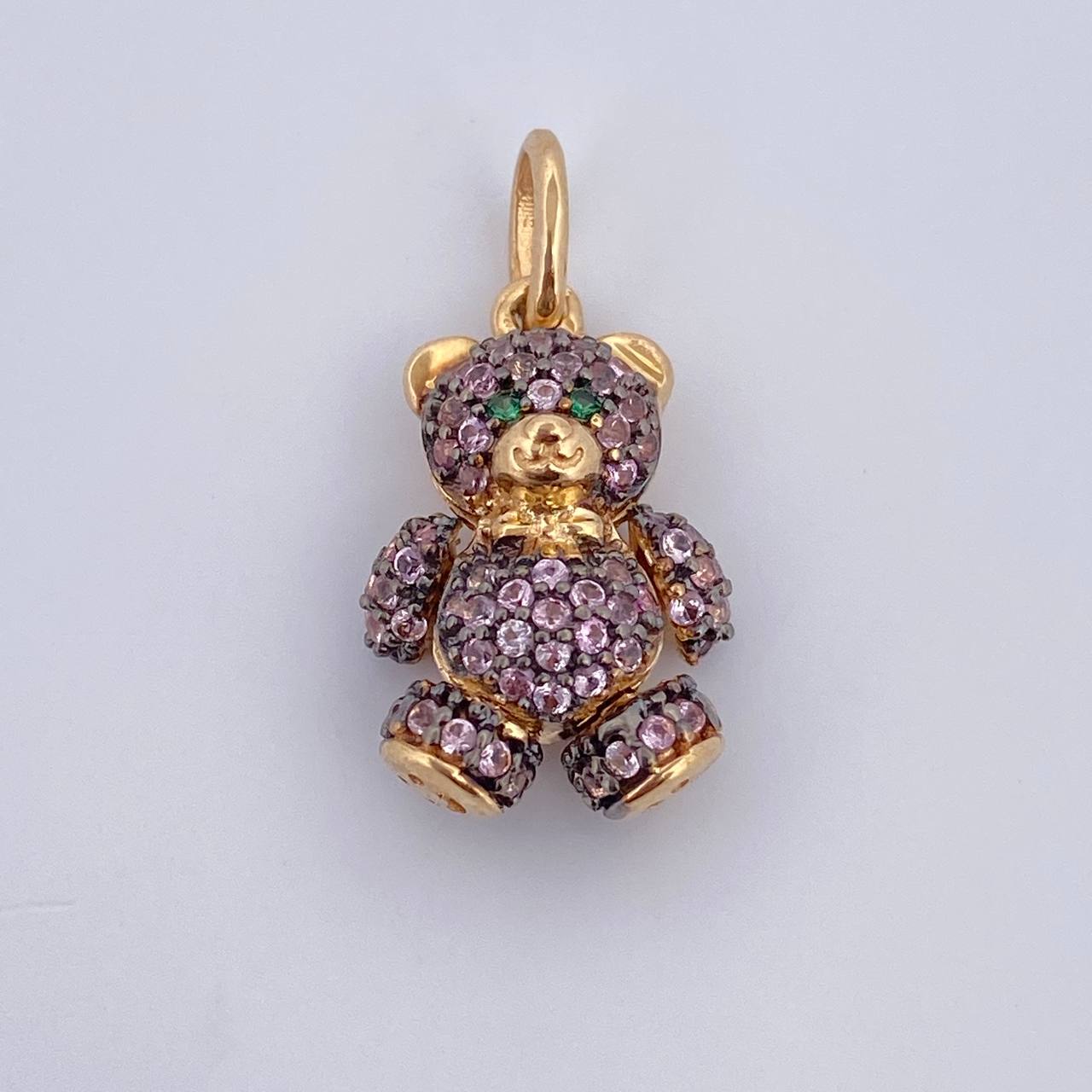 Dije Oso 2.6gr / 2cm / Oro 18K $