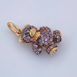 Dije Oso 2.6gr / 2cm / Oro 18K $