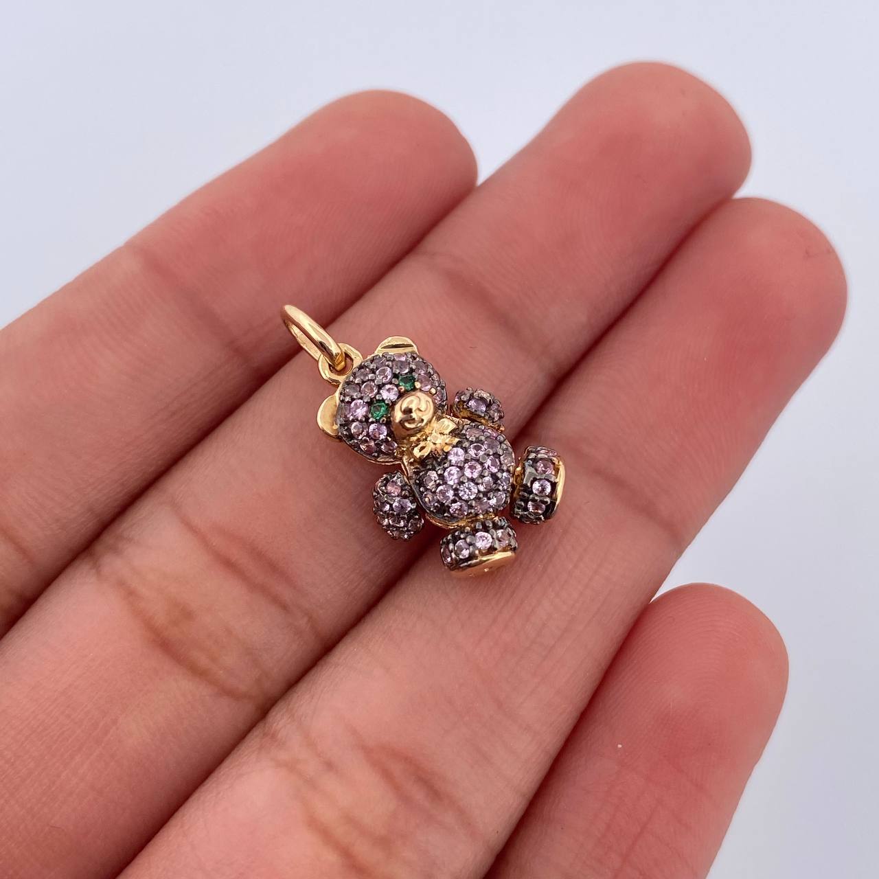 Dije Oso 2.6gr / 2cm / Oro 18K $