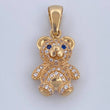 Dije Oso 3.25gr / 2.5cm / Oro 18K $