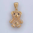 Dije Oso 3.2gr / 2.4cm / Oro 18K $