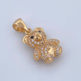 Dije Oso 3.2gr / 2.4cm / Oro 18K $