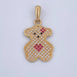 Dije Oso Ts 2.4gr / 3cm / Oro 18K $