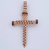Dije Cruz Clavo 3.9gr / 4.7cm / Oro 18K $