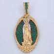 Dije Virgen Guadalupe 9.45gr / 4.5cm / Oro 18K $