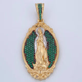 Dije Virgen Guadalupe 9.45gr / 4.5cm / Oro 18K $