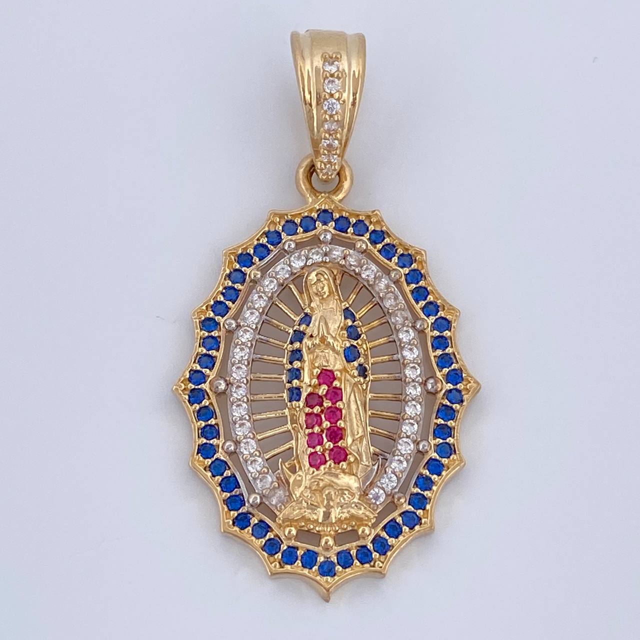 Dije Virgen Guadalupe 4.35gr / 3.6cm / Oro 18K $
