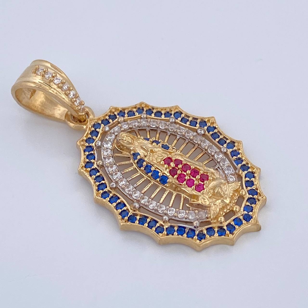 Dije Virgen Guadalupe 4.35gr / 3.6cm / Oro 18K $