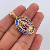 Dije Virgen Guadalupe 4.35gr / 3.6cm / Oro 18K $