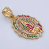 Dije Virgen de Guadalupe 4.25gr / 3.5cm / Oro 18K $