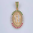 Dije Virgen de Guadalupe 4.35gr / 3.4cm / Oro 18K $