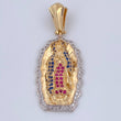 Dije Virgen de Guadalupe 5.4gr / 3.7cm / Oro 18K $