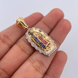 Dije Virgen de Guadalupe 5.4gr / 3.7cm / Oro 18K $